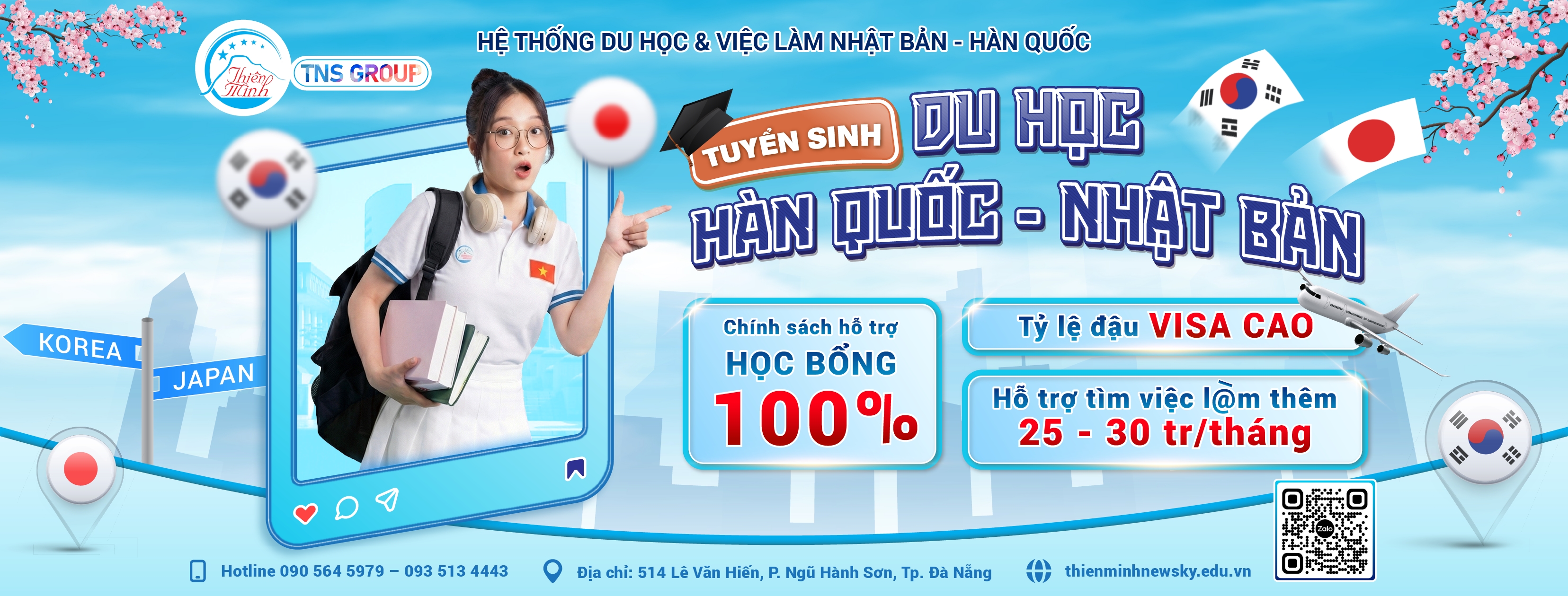 Du Học Hàn Quốc - Nhật Bản năm 2026 uy tín