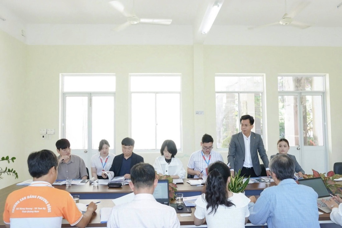 Lễ ký kết hợp tác với trường đối tác Hàn Quốc
